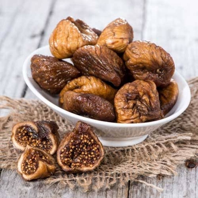 

FIGS KERING 250GR BUAH ARA TIN ORGANIK ANJEER ORGANIC DRIED FIG TEARDROP FRUIT TURKI TURKEY TURKY