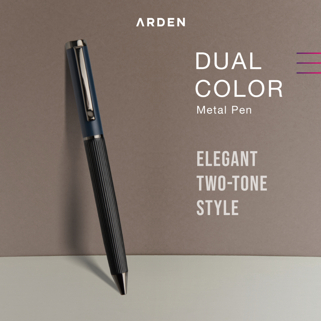 

Ay00! ARDEN Dual Color Pen - Pulpen Bisnis Professional Ballpoint Metal