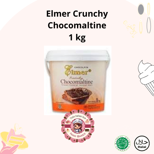 

Elmer Crunchy Chocomaltine Selai Cokelat 1 kg