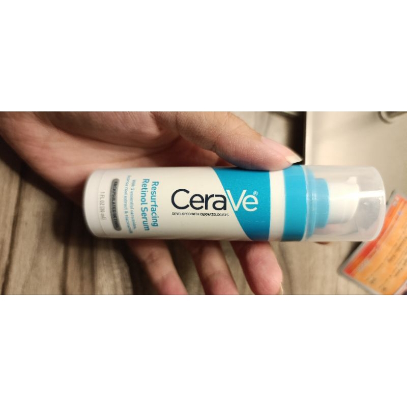 preloved Cerave resurfacing retinol serum