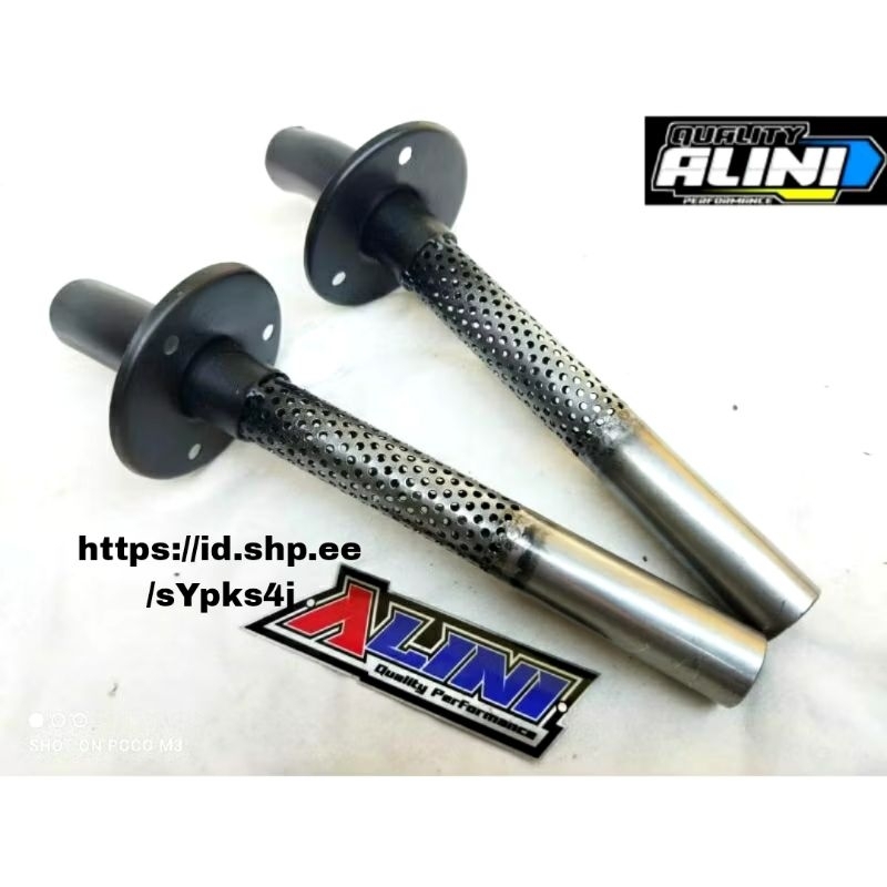 SARANGAN SARINGAN KNALPOT FIZ / FIZ R 1/2 LUBANG HITAM ROAD RACE HARIAN PORTING STANDART BOBOK
