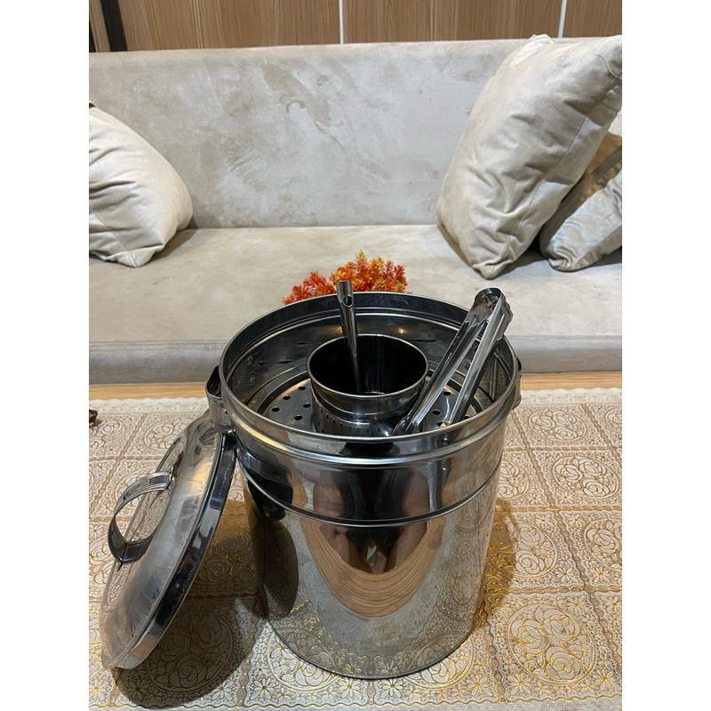 PROMO Dandang Bakso Stainles Ukuran 20 22 24 Cm termurah
