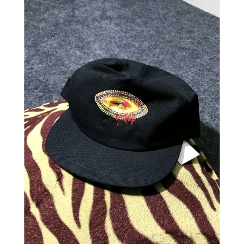 Thxnsmn Art Eyes Six Panel Hat - Black