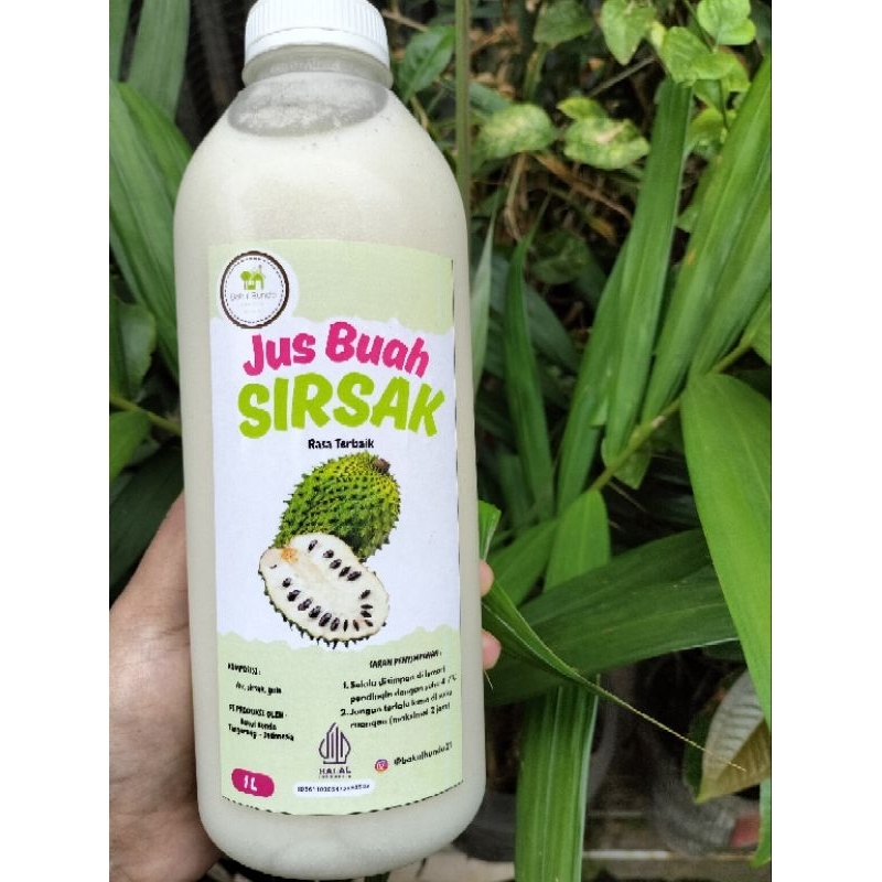 

Jus Sirsak / Jus Buah Asli/ 1L/ Jus Buah Segar