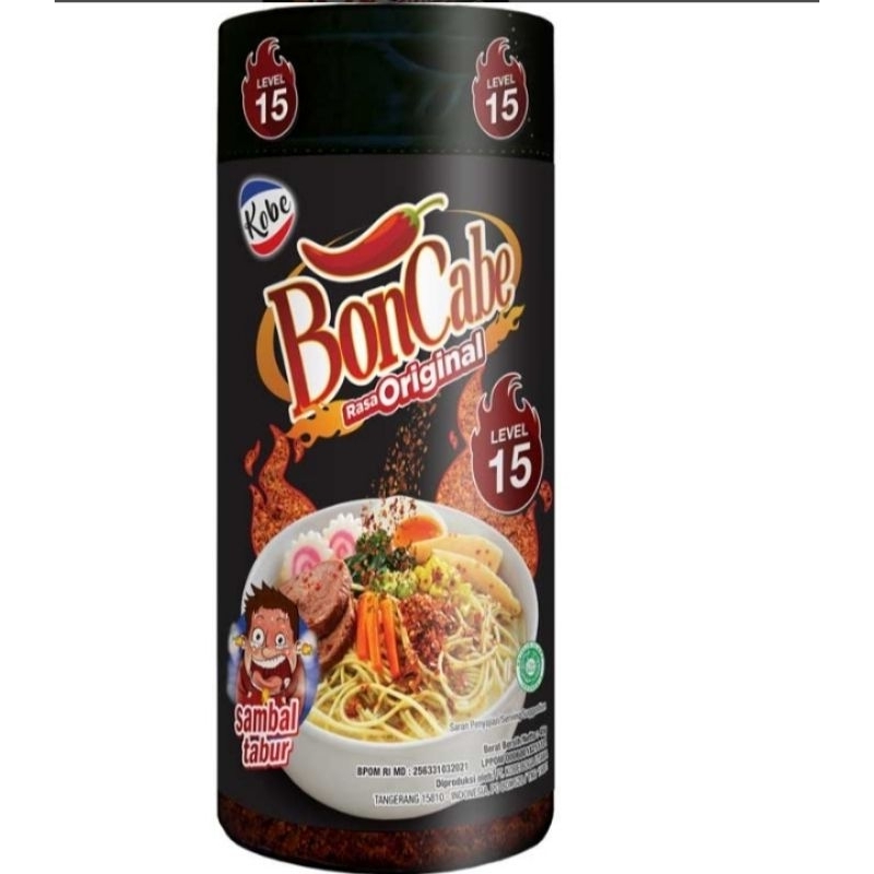 

Kone Bon Cabe Sambel Tabur Original Level 15 45g