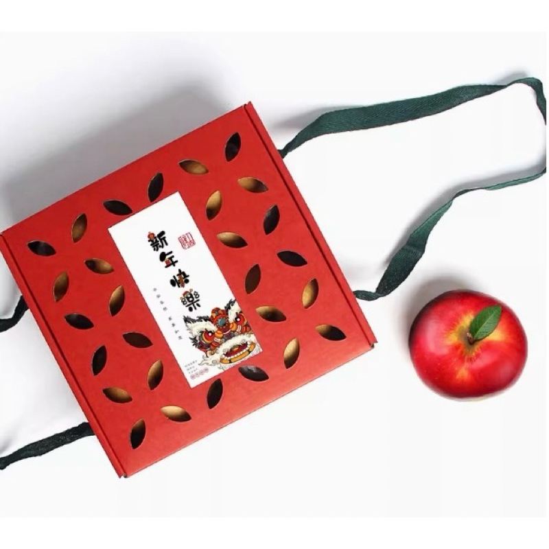

HI 204 - kotak hampers buah isi 4biji - premium kotak hampers buah Imlek cny