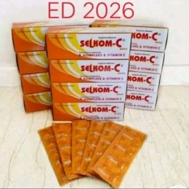 SELKOM C BOX 100 kapsul