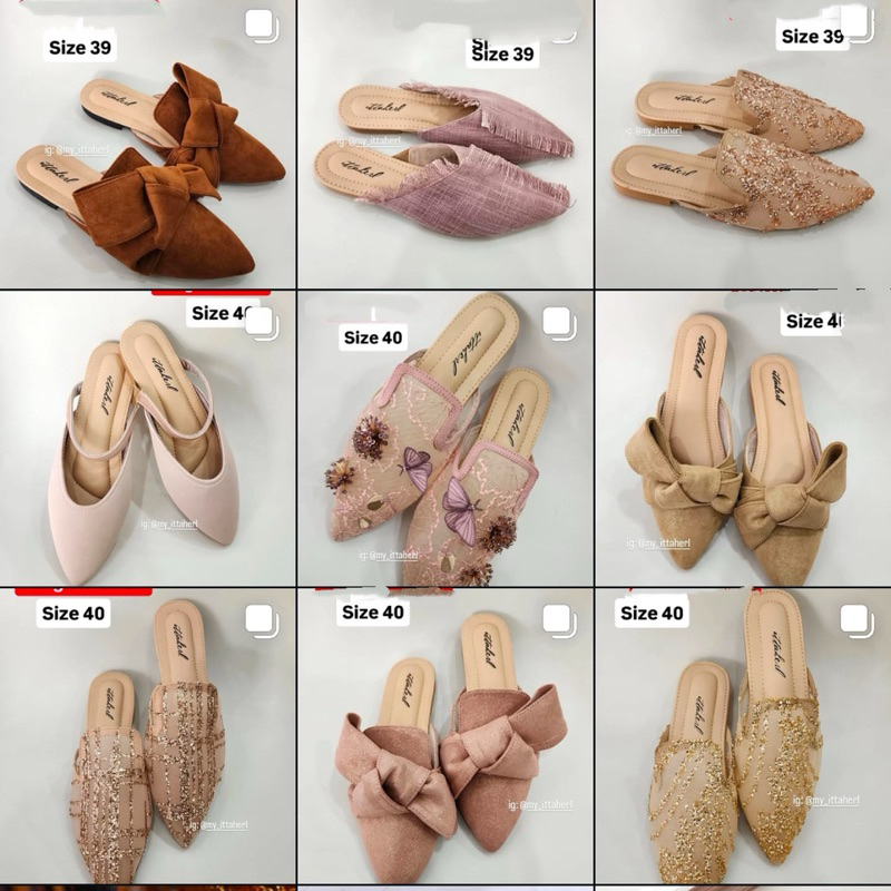 ittaherl dandelion 40 jackie jess jill jenna semua baru limited