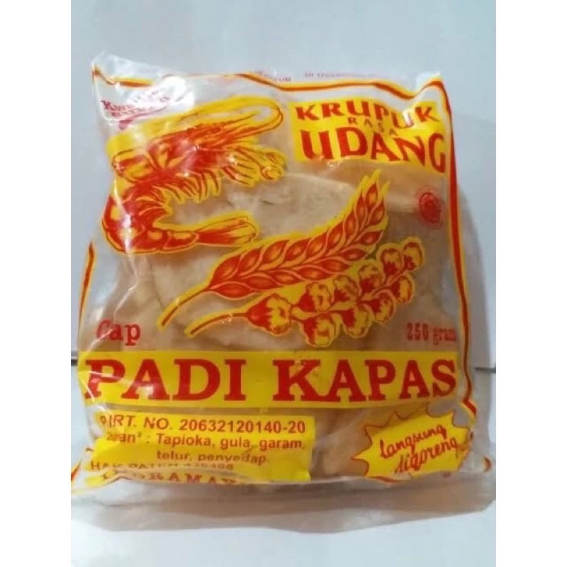 

Kerupuk Udang Padi Kapas 1 Bal Isi 20 Bungkus/5 Kg