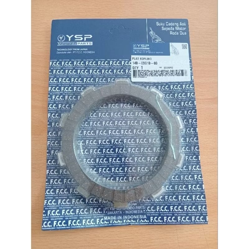 GROSIR (YSP) PLAT KOPLING SET SCORPIO 5BP FCC