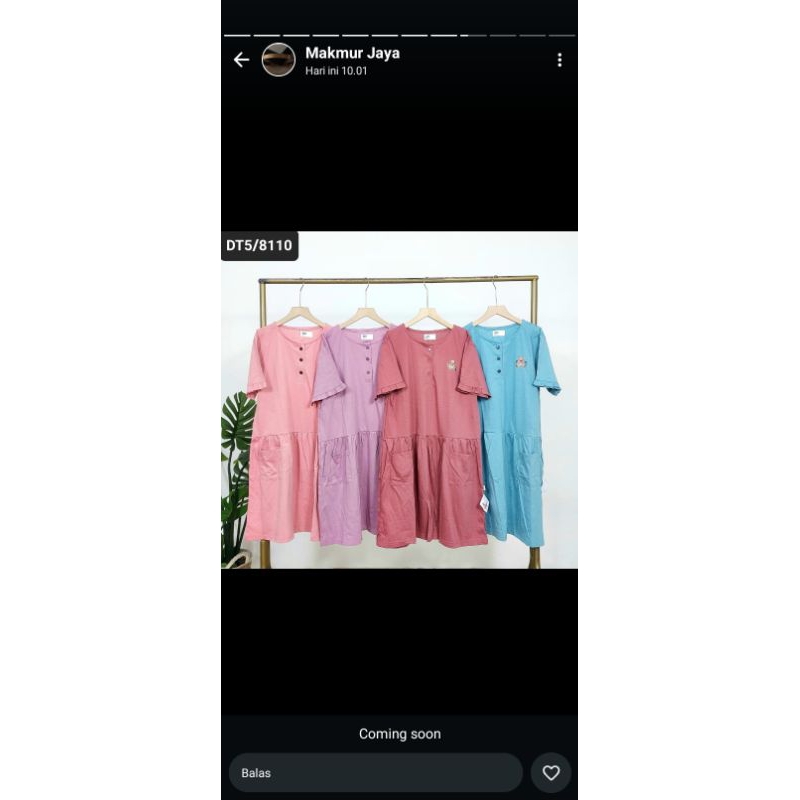Daster Amro pendek#daster kaos Amro