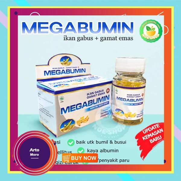 Kapsul minyak ikan gabus megabumin