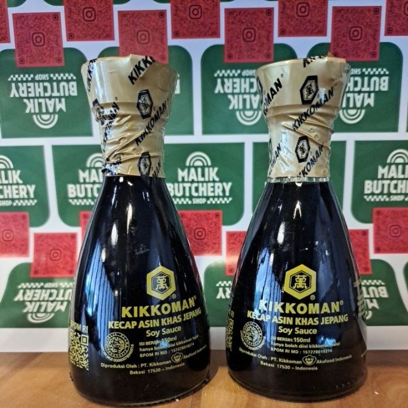 

KIKKOMAN KECAP ASIN KHAS JEPANG SOY SAUCE @150 ML