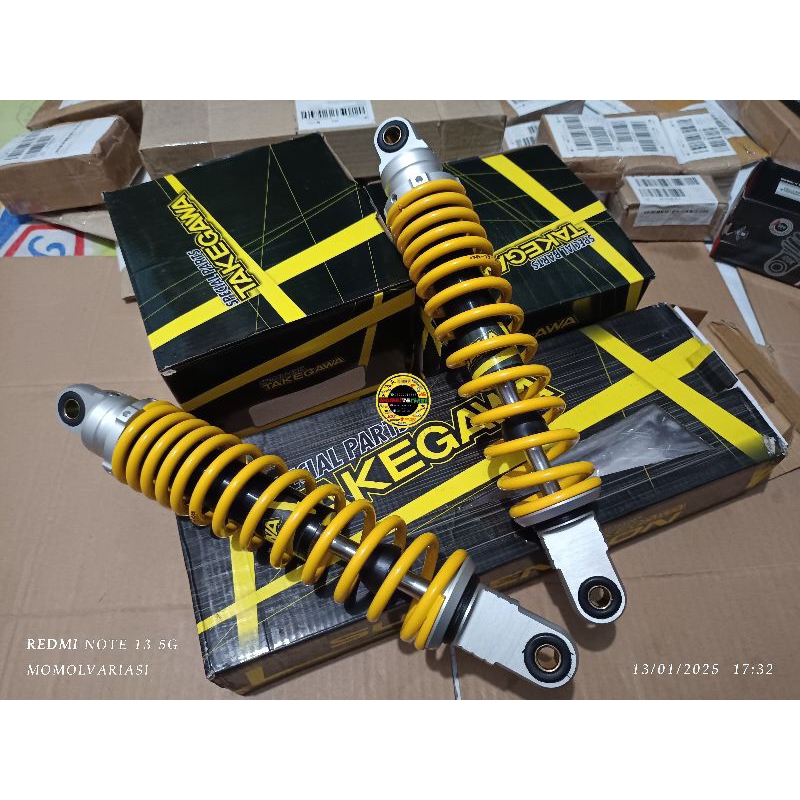 shock belakang takegawa ukuran 340mm/shockbreaker takegawa