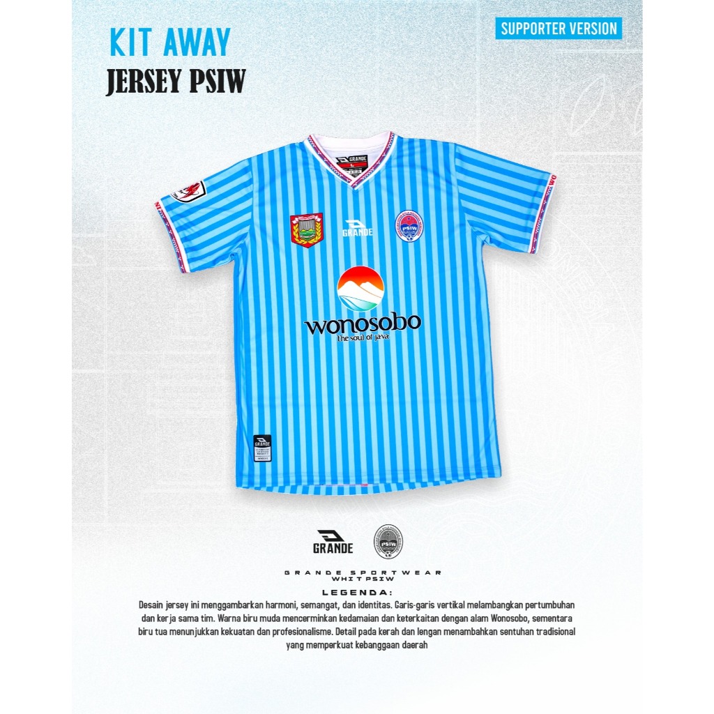 JERSEY PSIW WONOSOBO AWAY MUSIM 2025 SUPORTER VERSION