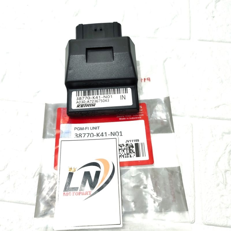 ECU ECM K41 UNTUK MOTOR HONDA SUPRA X 125 FI,BLADE FI