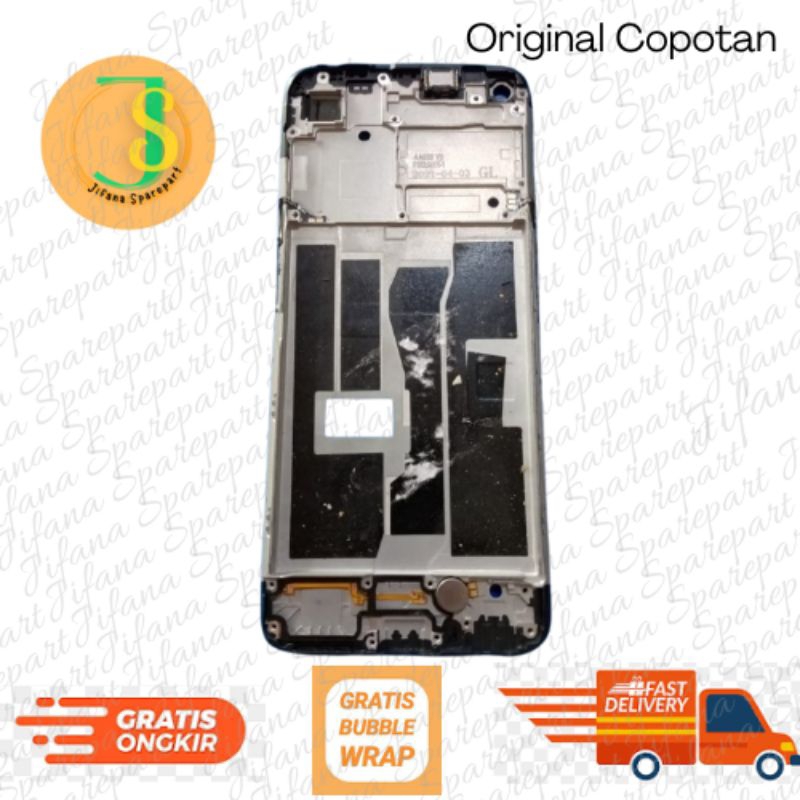 Tatakan Lcd + Getar + Speaker Atas Oppo A54 Original Copotan