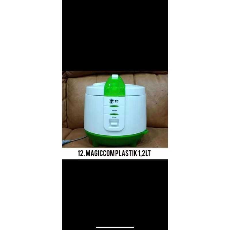 TD Magic Com Penanak Nasi 1.2Liter 1.8Liter MURAH