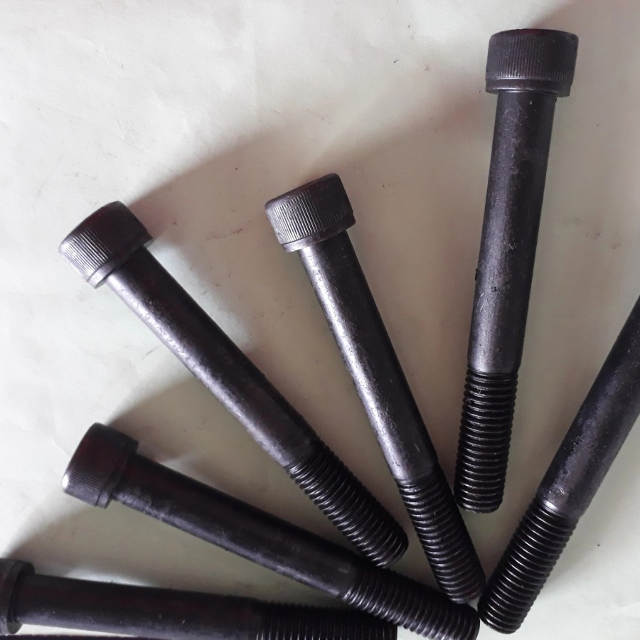 Baut L 5/16x5 /(Inchi)/Panjang 12,5cm/Baja Grade 12.9