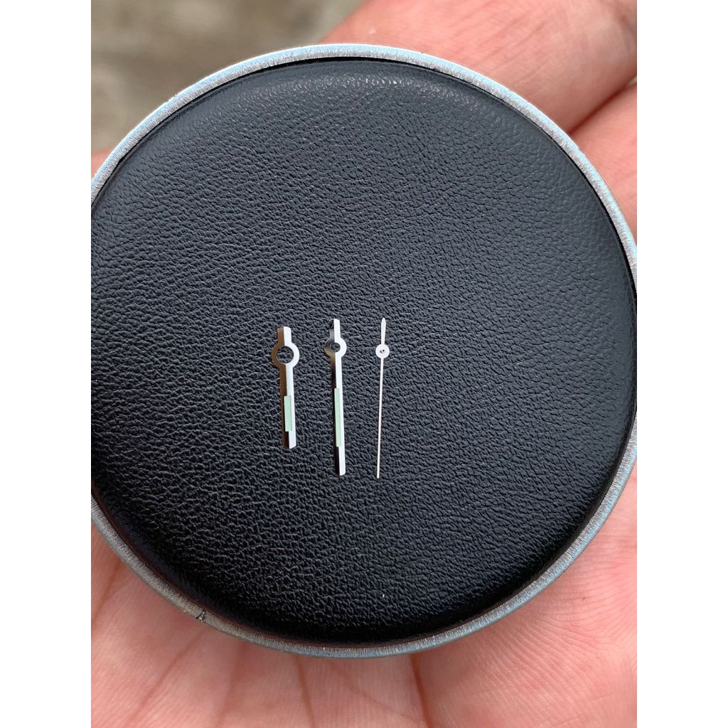 Jarum jam tangan seiko silver untuk mesin caliber 7s 7009 6309