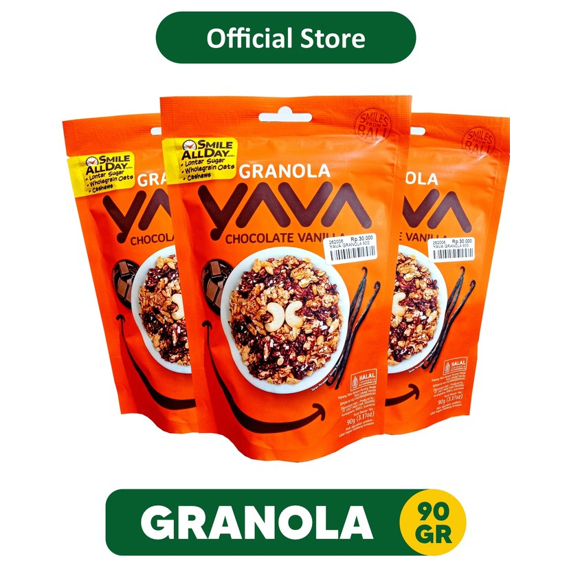 

Granola Chocolate Vanilla 90gr | Oleh Oleh Khas Batu Malang - 262006