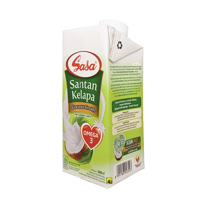 

Sasa - Santan Instan - 200 ml