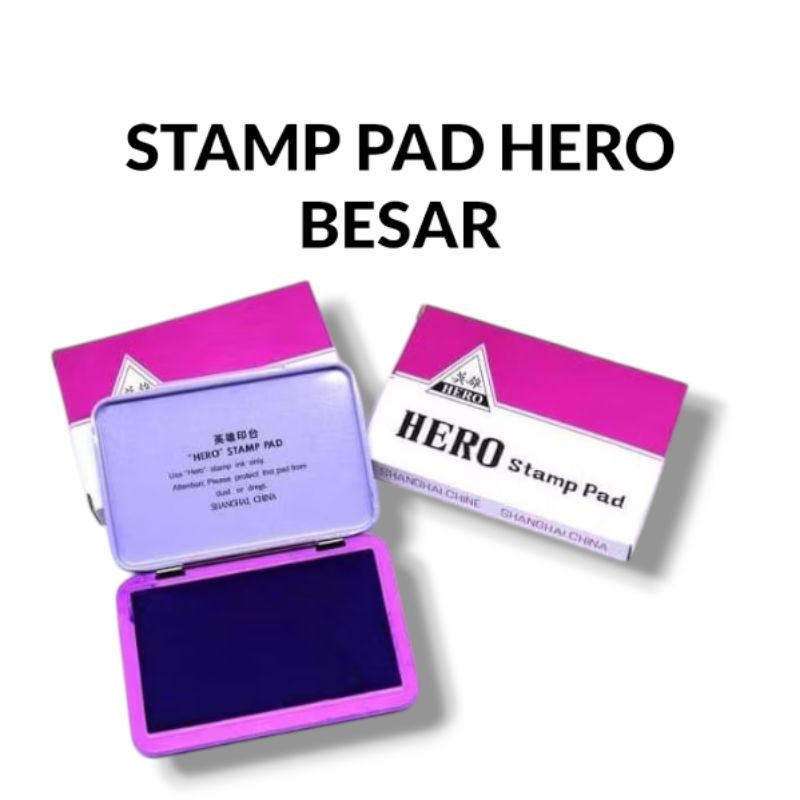 

BANTALAN STAMP PAD HERO BESAR 1460 (PCS)