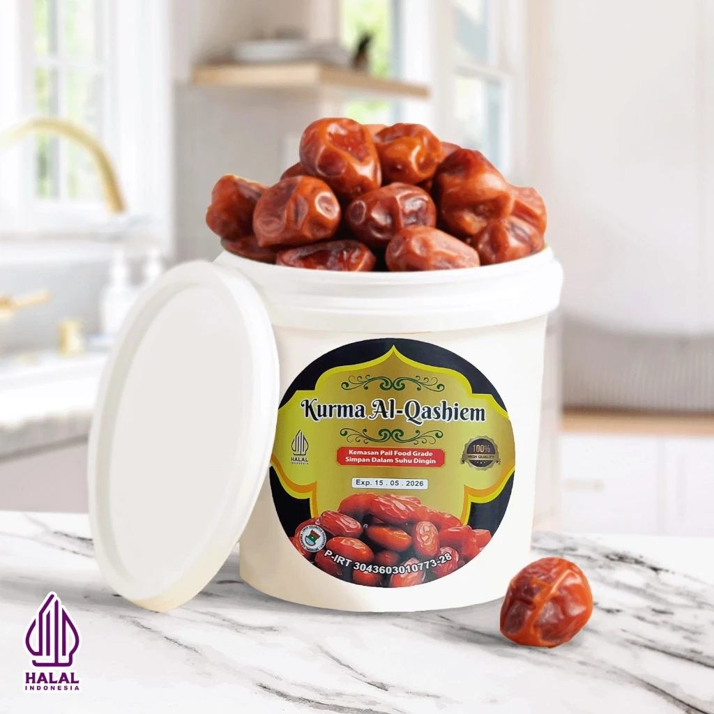 

Kurma Al Qasim - Kurma Ember Al Qasseem 500 gram - Kurma Al Qashiem - Kurma Muda - Kurma Sukari - Kurma Ajwa - Kurma Tunisia By Suur Lemoen Jakarta Timur