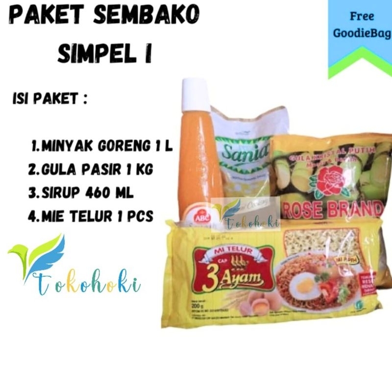 

PAKET SEMBAKO SIMPLE I