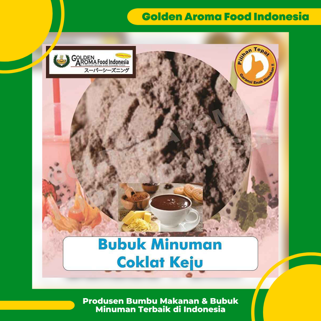 

Bubuk Minuman Coklat Keju 1 Kg Cheese Chocolate Drinking Powder Enak Murah Halal Aman Bubble Drink