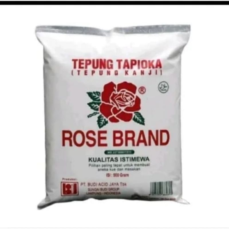 

TEPUNG TAPIOKA ROSEBRAND BERAT BERSIH 500 GRAM