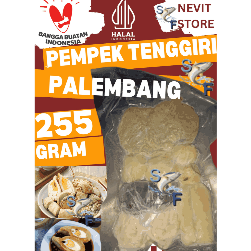 

PEMPEK TENGGIRI 255 GRAM | PEMPEK 255 GRAM | PEMPEK TENGGIRI MURAH