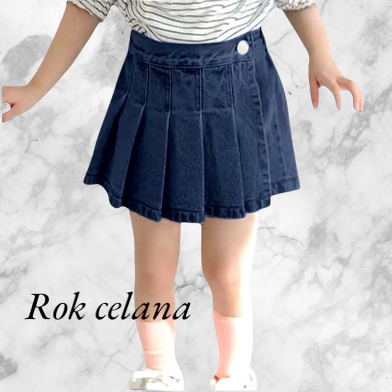ROK CELANA ROCELA CELANA PENDEK JEANS ANAK PEREMPUAN