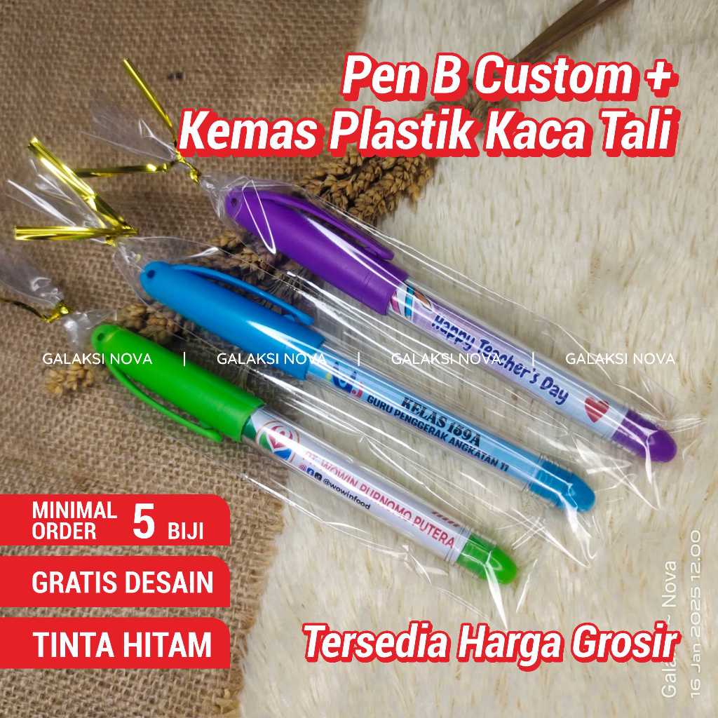 

Pulpen Custom Logo | Bolpoin Custom Tulisan | Bollpoint | Pen Custom Promosi Insert Paper | Free Desain | Pulpen Custom Gratis Desain | Bolpoin Custom Logo Tulisan | Cetak Ballpoint | Bolpoin Souvenir | Pulpen Custom | GalaksiNova