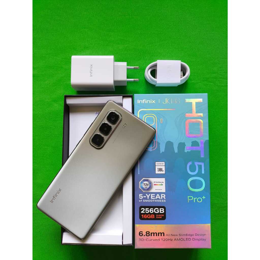 INFINIX HOT 50 PRO PLUS 8/256GB SECOND FULLSET GARANSI