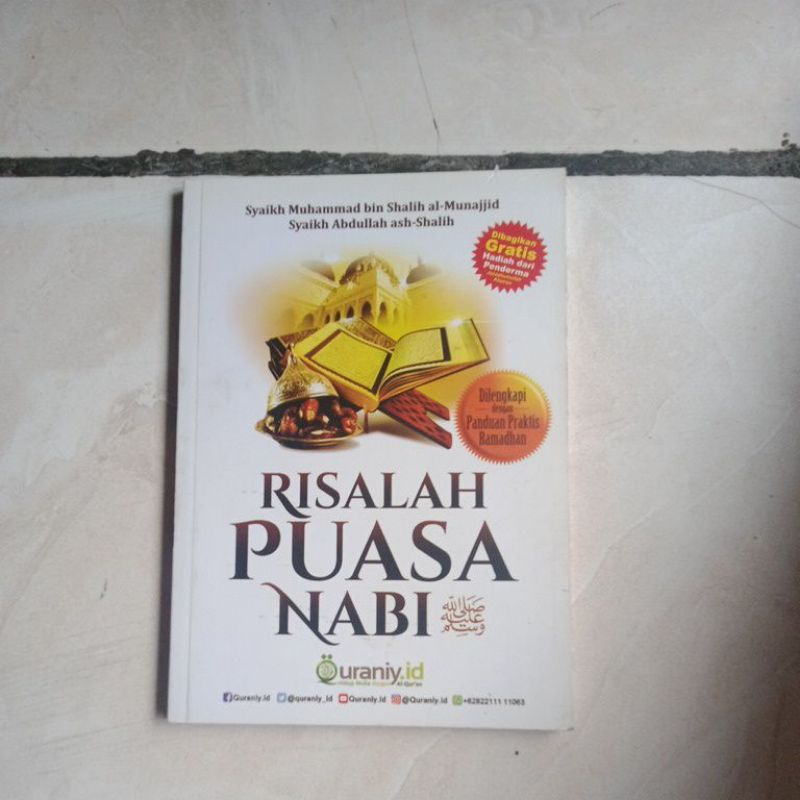 Buku Risalah puasa nabi