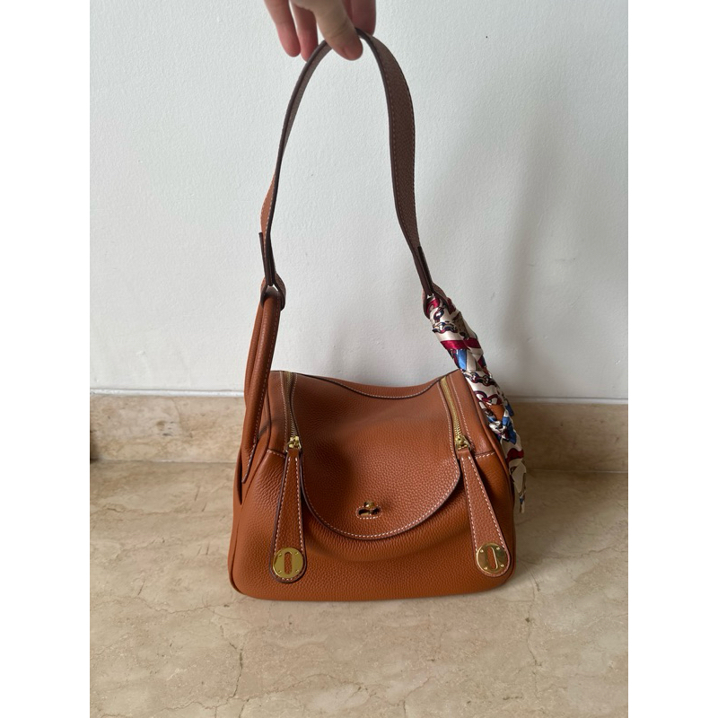Tas leather inspo lindy bag size 26