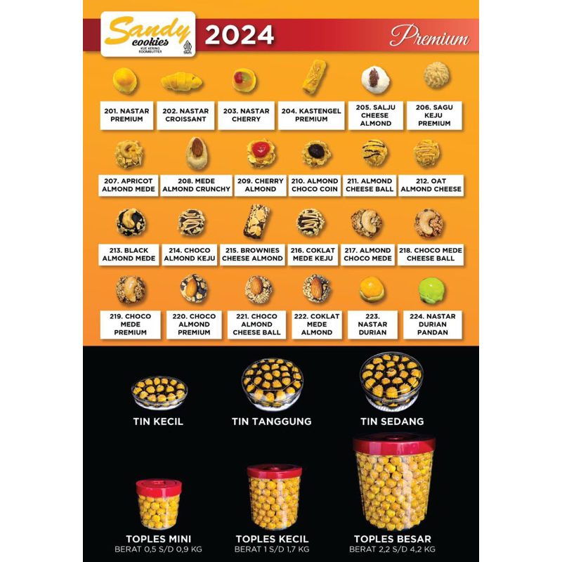 Kue Kering Sandy Jakarta PREMIUM