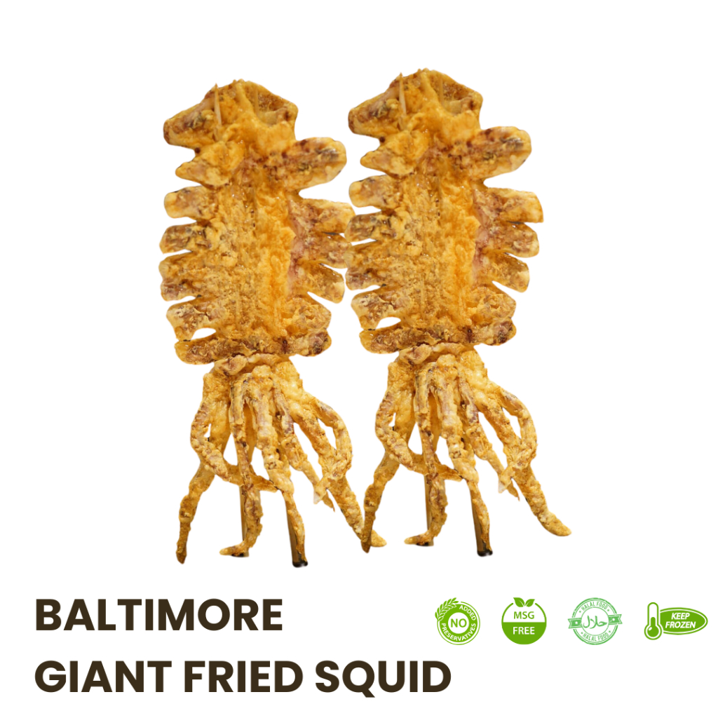 

Giant fried squid supplier hotel, kafe, resto