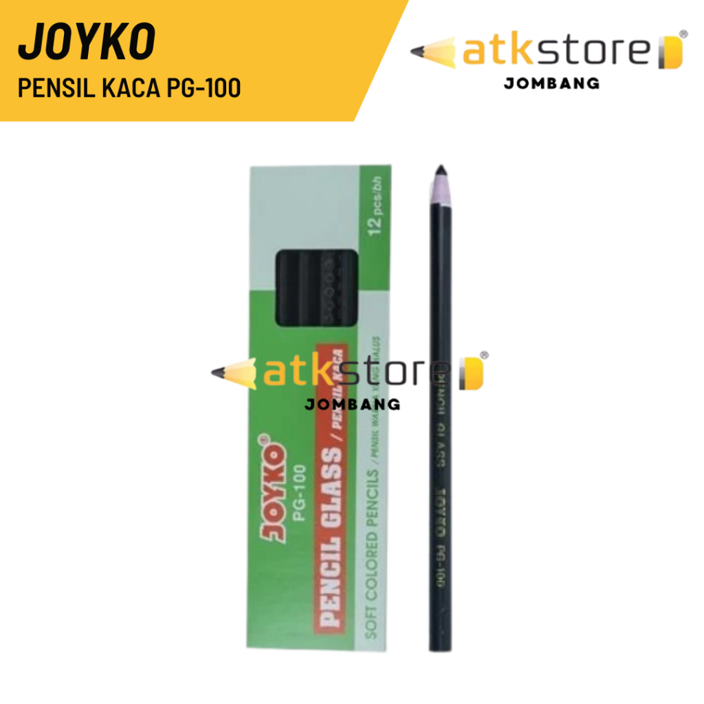 

JOYKO Pencil Glass Pensil Kaca Warna Joyko PG-100 Joyko Pencil Glass Pensil Kaca Serbaguna