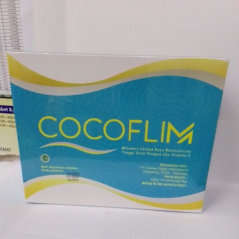

CoCoflim minuman serbuk Rasa Blackcurrant &VIT C