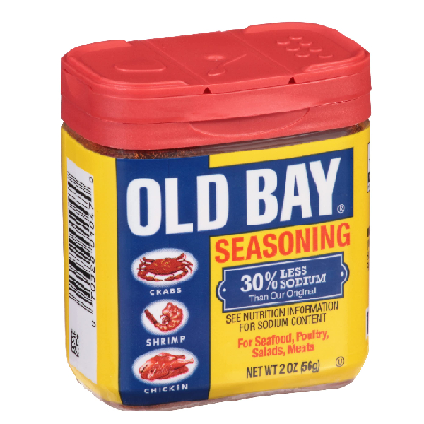 

Old Bay Seasoning 30% Less Sodium 56 Gram