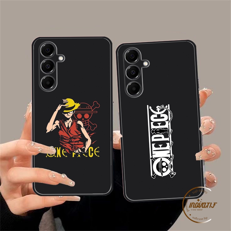 Softcase Motif One Piece [M9] For All Type Smartphone - Case Mewah - Silikon Hp - Case Smartphone