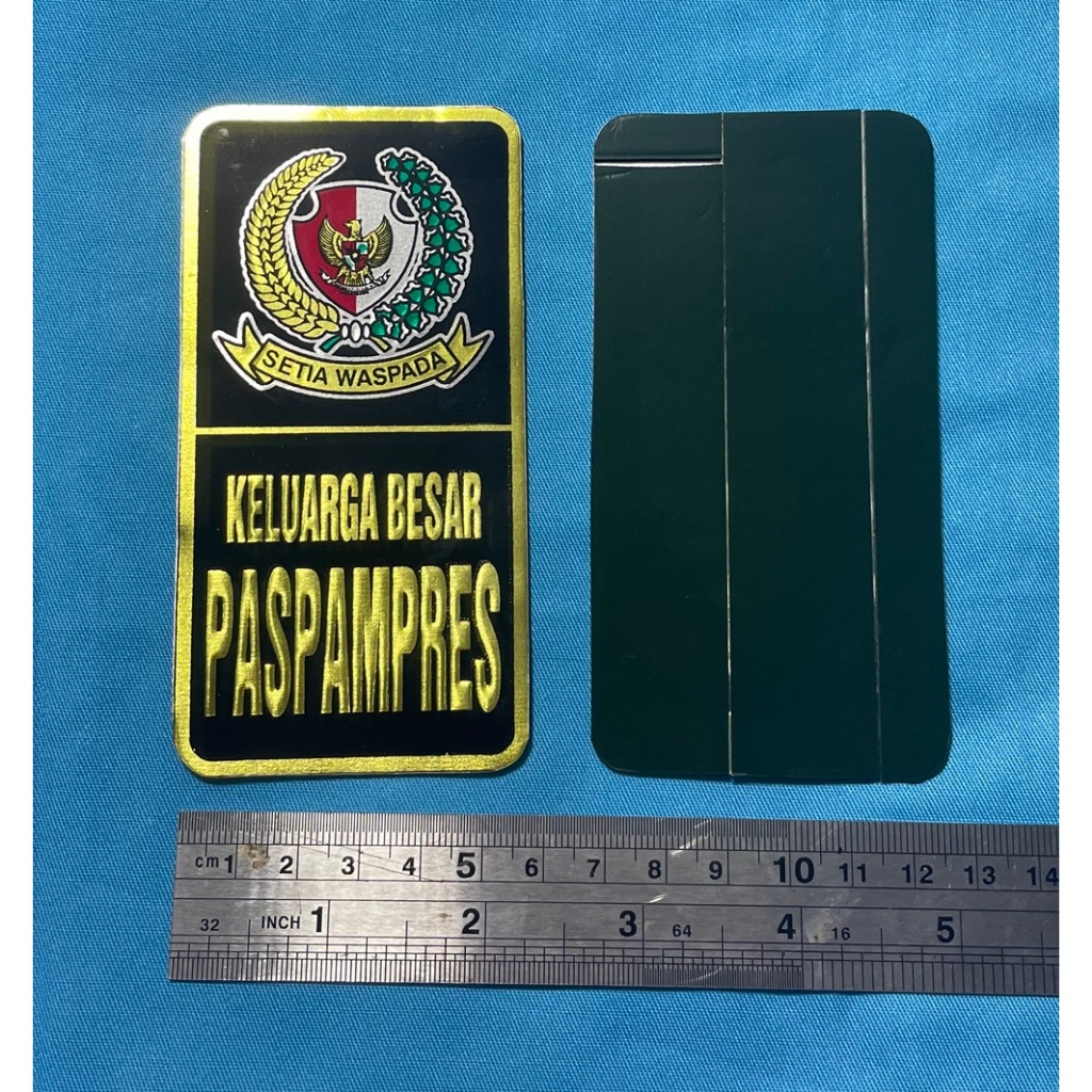 Sticker Plat Paspampres (B) - Stiker Paspampres - Stiker Plat Mobil Paspampres - Sticker Paspampres