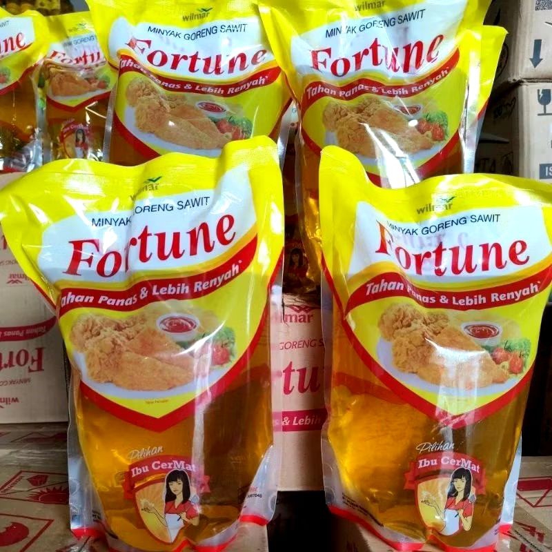 minyak goreng fortune 2liter 1dus