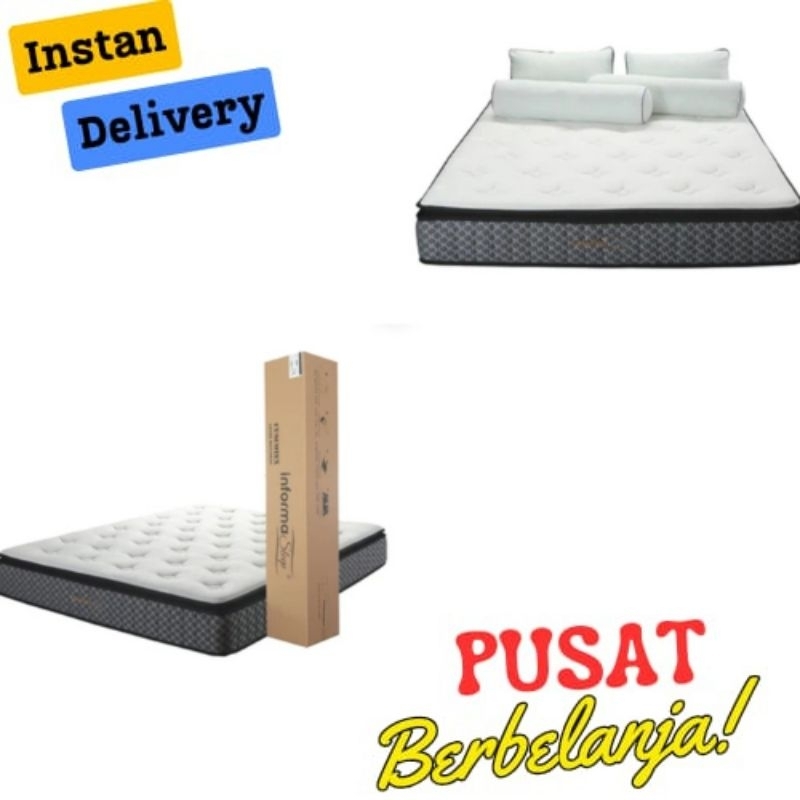 Informa Sleep 160x200 Cm Cuscotex Kasur Pocket Springbed In Box