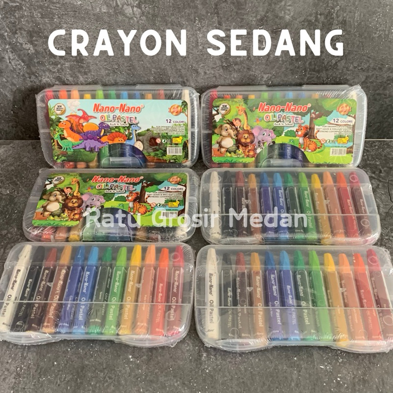 

Crayon Sedang 12 Warna