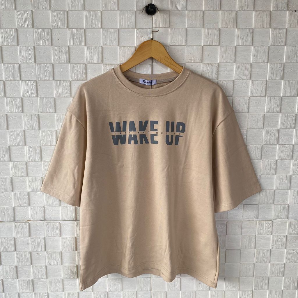 Atasan Wanita Oversize / Kaos Wanita Jumbo Big Size / Pakaian Wanita Ukuran Besar /Atasan Sablon OVS