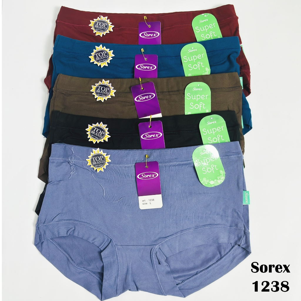 Sorex Celana Dalam Wanita Jumbo 3 Pcs 6 Pcs Lusinan 1238 Super Soft
