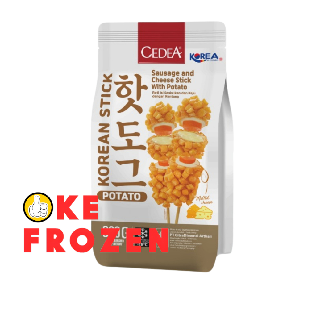 

CEDEA KOREAN SAUSAGE & CHEESE STICK WITH POTATO 300GR